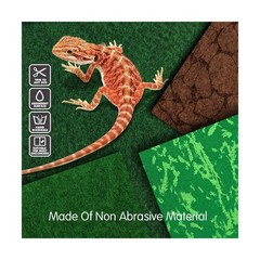 Reptile Carpet, 30 * 12in Pet Terrarium Liner,Reptiles Cage Mat/Substrate for…