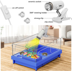 Turtle Tank Kit with Light & Filter, 10 Gallon Aquarium, Easy to Install & Cl…