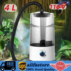Reptile Pet Humidifier Fogger Fit Tortoise Habitat Chameleon Snake Amphibians 4L