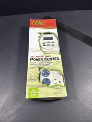 Zilla Reptile Pet Habitat Lighting & Terrarium Heat Power Center Timer, Digital