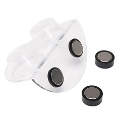 AIICIOO Crested Gecko Food Dish – Strong Magnetic White, White