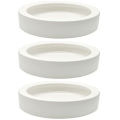 3 Pcs Reptile Food Bowl, Ceramic Water Feeder Bowl For Lizard Anoles B