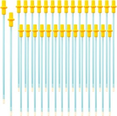 50 Pcs Artificial Insemination Dog Breeding Rods, Disposable Animals Breeding Tu