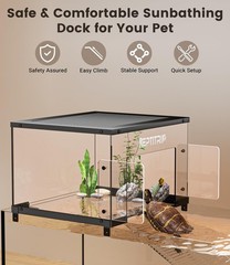 Turtle Basking Platform for 10-13 Inchs Wide Aquariums – Last Long Stainless …