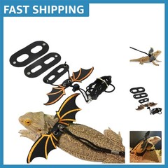 Soft Leather Walking Harness for Bearded Dragons – 3 Sizes and Unique Design