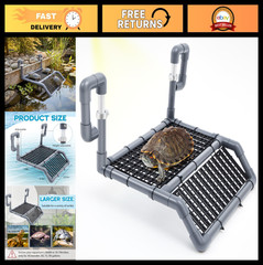 Adjustable Extra Large Turtle Basking Platform 18-19″ Dock for 40-90 Gallon Tank