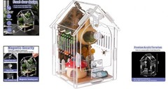 Jumping Spider Enclosure Kit Acrylic Terrarium for Tarantulas, Reptiles & Pra…