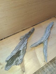 Natural Driftwood Dcor Or Terrarium Set Of 2 Pieces