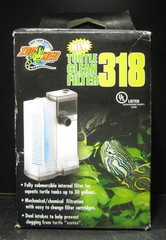 Zoo Med Turtle Clean Filter 318 Submersible Up to 30 Gal Dual Intake