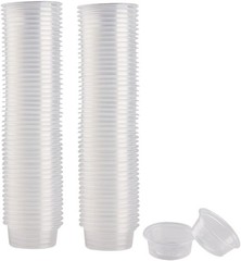 Small Gecko Food and Water Cups Plastic Reptile Feeding Bowls Ledge for Crested
