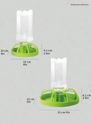 1Pc Crawler Turtle Automatic Water Dispenser Climbing Pet Land Turtle Lizard Pal
