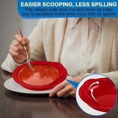 Scoop Plates for Disabled Adults by Providence Spillproof – Scoop Dish for Ad…