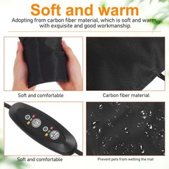 Usb Adjustable Heating Pad For Hamster Pet Carbon Fiber Warm Cushion 14 cm