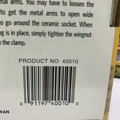 Aqua Culture Repta-clamp Lamp 75 Watt 5.5 Inch Ceramic With Switch 60 Watt Bulb