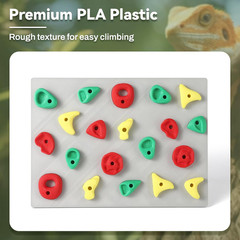 Climbing Wall for Reptiles, Reptile Tank Terrarium Accessories Habitat Decor for