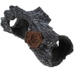 Resin Reptiles Hollow Tree Trunk Terrarium Desert Decor Cave for