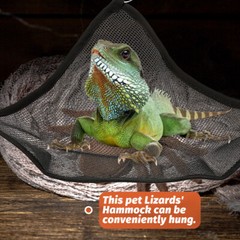 2Pcs hammock Bearded Hide Hanging Pet Resting Mat
