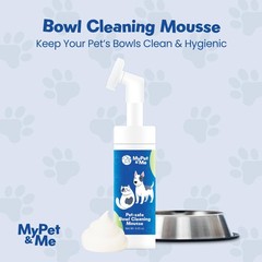 Pet Bowl Cleaning Mousse | 4.05 oz | Dog Bowl Cleaner & Pet Safe Cleaner | Fo…
