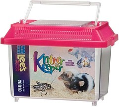 Lee’s Rectangular Kritter Keeper Mini with Vented Lid Comes in Assorted Colors