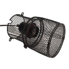 Reptile Heat Lamp Guard Avoid Scald Retractable Reptile Heat Lamp Mesh Cover