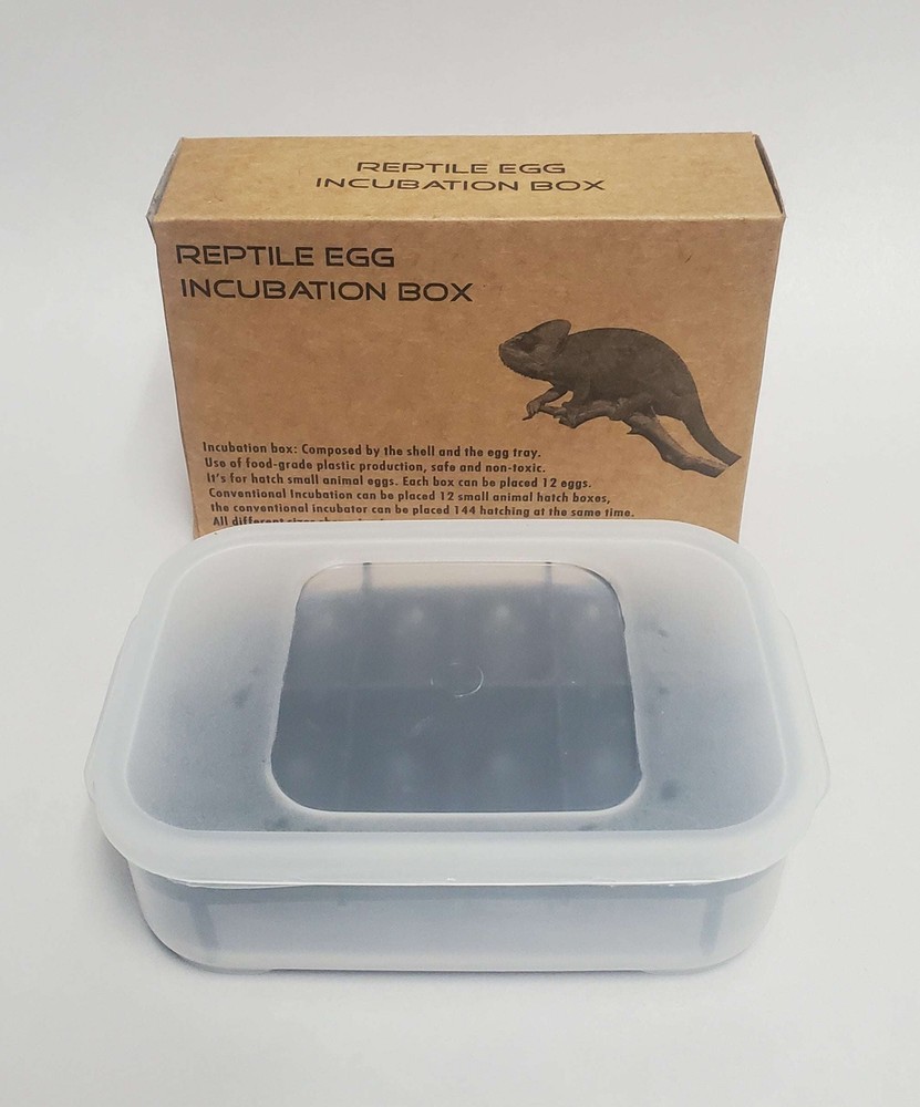 Clear Jungle Bob Reptile Egg Suspended Incubation Birth Box & Lid 10883
