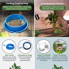 Large Turtle Tank Kit for Aquatic Turtles – Complete Starter Habitat with Filter