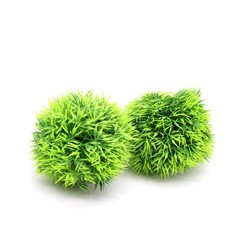 Besimple 4 Pack Aquarium Plastic Plants Grass Ball, Artificial Marimo Balls G…