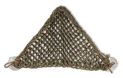 Reptology Lizard Lounger Corner Triangle – 100% Natural Seagrass Fiber – Grea…