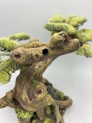 Reptile Aquarium Supplies Dome Heat Lamp Bonsai Tree Climbing Stump Terrarium