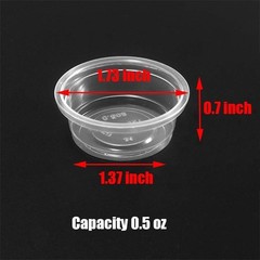 Feeding Cups for Crested Geckos Reptile Food and Water Bowls Small Pet Dish