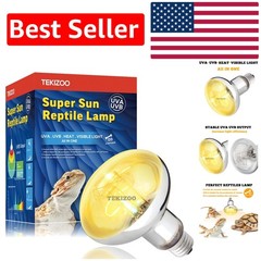 High Intensity 125W Reptile Basking Lamp – All-in-One UVB UVA Light Source