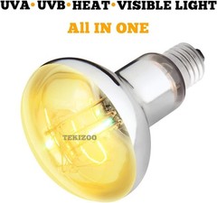 High Intensity 125W Reptile Basking Lamp – All-in-One UVB UVA Light Source