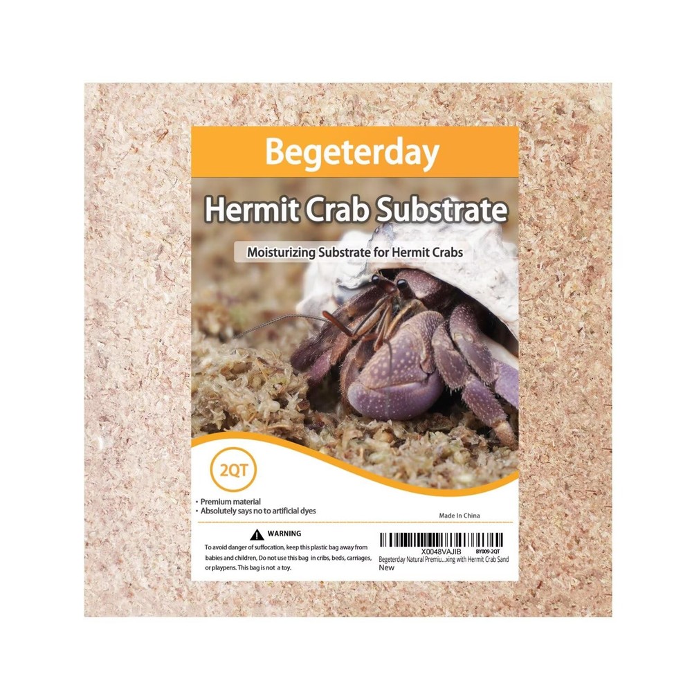 Natural Premium Sphagnum Moss Fiber Substrate Hermit Crab Tank Accessories