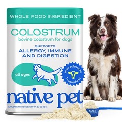 Colostrum for Dogs Bovine Colostrum Powder Dog Allergy Relief, Itchy Skin R…
