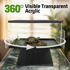 Above Tank Turtle Basking Platform for for 17-19 Inch Aquariums