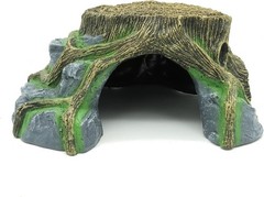 Resin Large Turtle Tank Accessories Reptile Hideouts Cave Habitat Decor Gecko