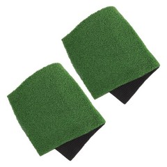 2 PCS Simulation Reptile Turf Artificial Grass for Turtle Basking Floating Dock