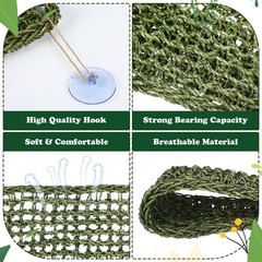 2 Pcs Bearded Dragon Hammock Lizard Reptile Climbing Lounger for Gecko Snake
