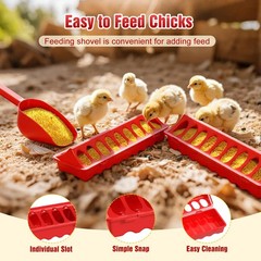 Pawaboo 7-in-1 Chicken Brooder Box for Chick Starter Kit, Includes Chicks Per…