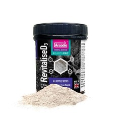 EarthPro RevitaliseD3 Calcium for Reptiles 100g – All-Natural Full Spectrum M…