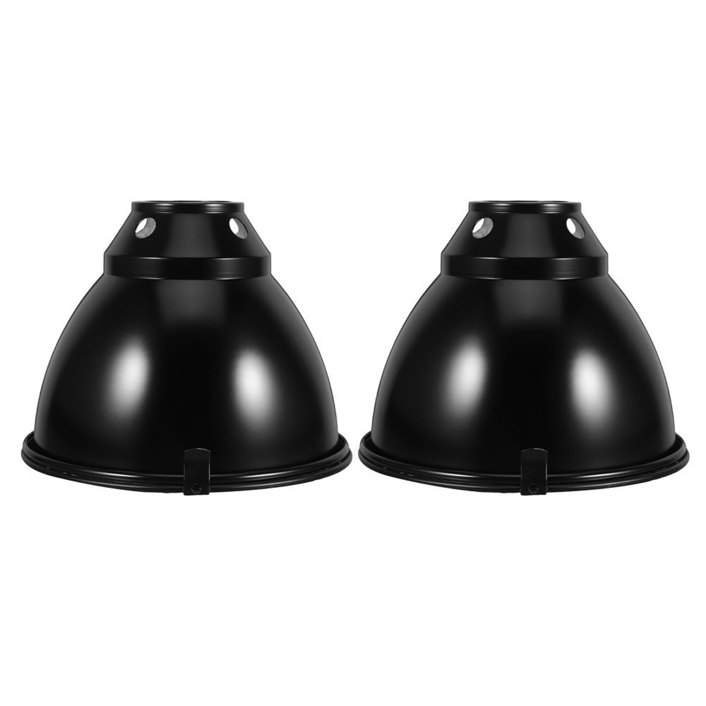 2 Sets Crawler Box Lampshade Protective Light Cover Dome Heat Reptile