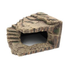 Resin Reptile Hideouts Cave Habitat Decor for Gecko Leopard Lizards Toad Turt…