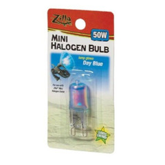 Zilla Mini Halogen Lamp Reptile Bulb 50 watt – Day Blue