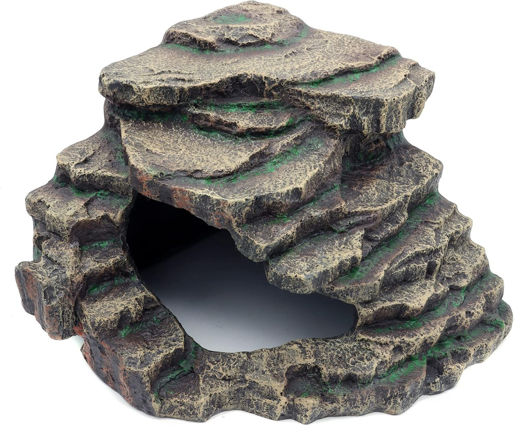 Bearded Dragon Tank Accessories Extra Large Reptile Hideouts Cave Habitat Decor