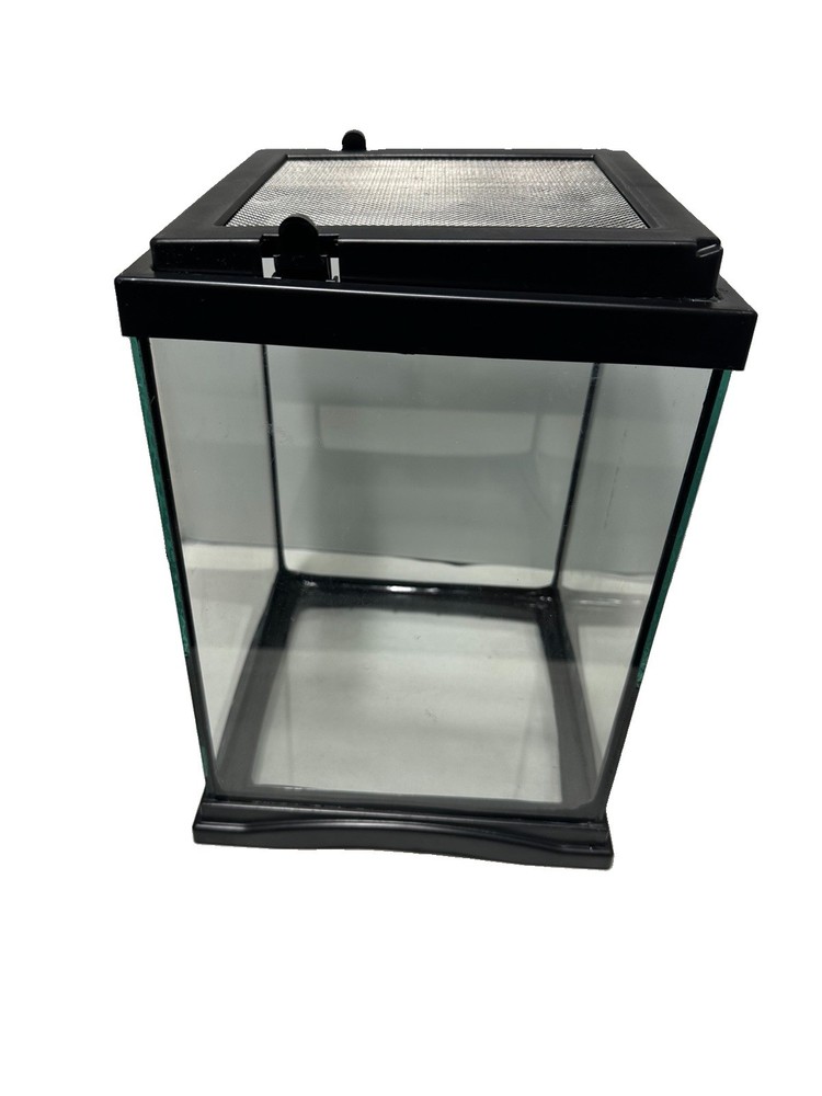 TARANTULA REPTILE GLASS NATURAL TERRARIUM – MINI TALL – (approx.) 8 x 8 x 12 IN
