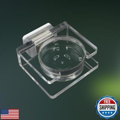 Jumping Spider Feeding Dish, Transparent Acrylic Magnetic Tiny Tarantula Food