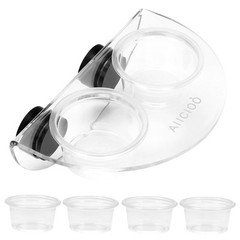 AIICIOO Crested Gecko Food Dish – Strong Magnetic White, White