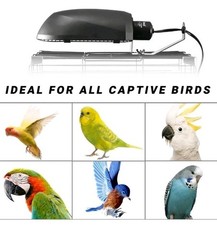 Oiibo Bird Cage Light Fixture Combo Kit, AvianSun Lamp Hood with 2.4% UVB UVA…