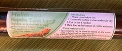 17.7 x 78.7 ” Reptile Tank Liner – Reusable- New
