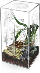 Jumping Spider Enclosure – 11.7X6X6 Inch Large Acrylic Terrarium for Tarantul…